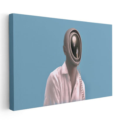 Zihin Kapısı - İçsel Aydınlanma Yolculuğu Kanvas Tablo