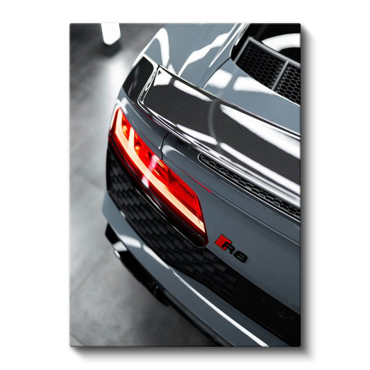 Audi R8 - Lüks Spor Otomobil Detayı Kanvas Tablo