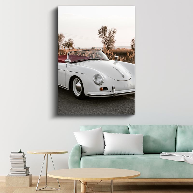 Porsche 356 Speedster - Klasik Cabrio Zarafeti Kanvas Tablo