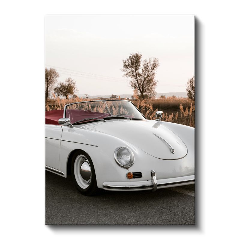 Porsche 356 Speedster - Klasik Cabrio Zarafeti Kanvas Tablo