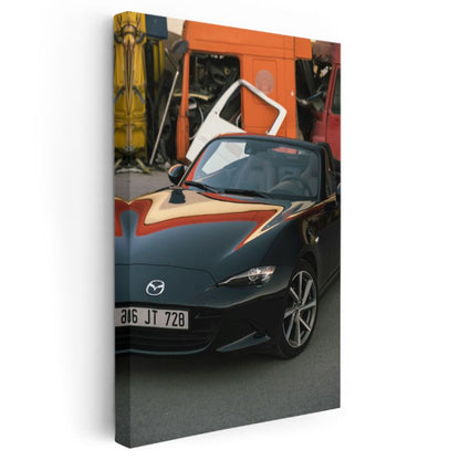 Mazda MX-5 - Japon Roadster İkonu Kanvas Tablo