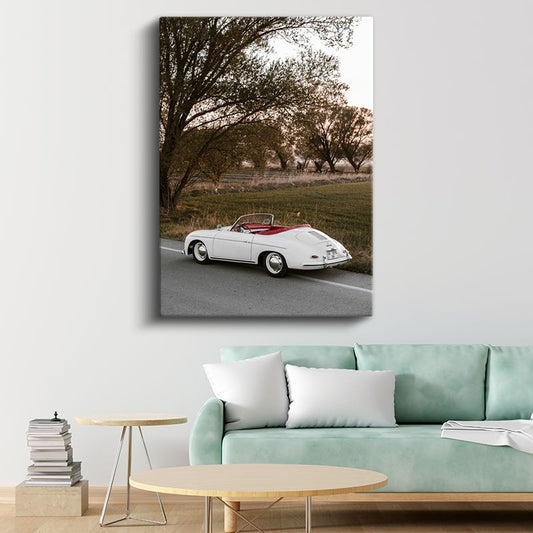 Porsche 356 Speedster - Klasik Alman Kabriyolesi Kanvas Tablo