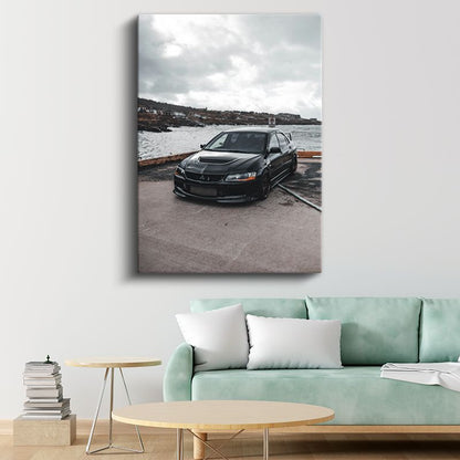 Mitsubishi Lancer Evolution - Japon Ralli Efsanesi Kanvas Tablo