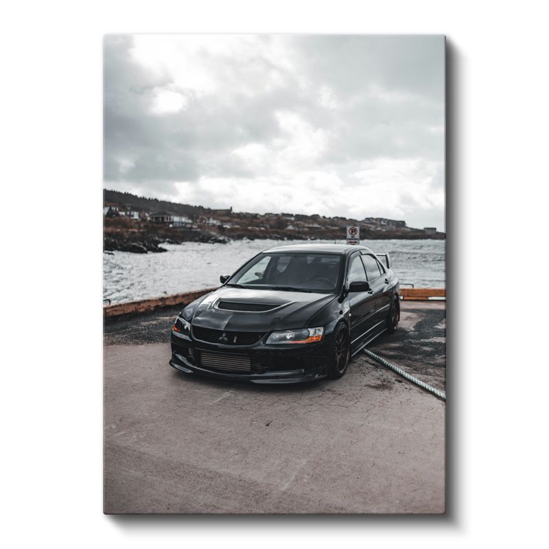 Mitsubishi Lancer Evolution - Japon Ralli Efsanesi Kanvas Tablo