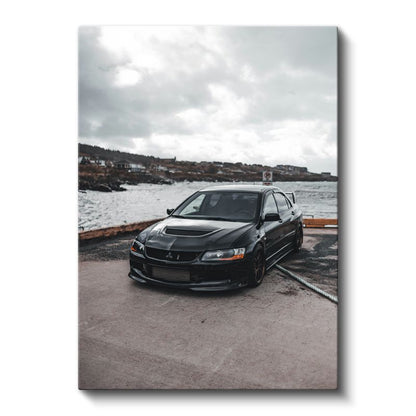 Mitsubishi Lancer Evolution - Japon Ralli Efsanesi Kanvas Tablo