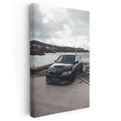 Mitsubishi Lancer Evolution - Japon Ralli Efsanesi Kanvas Tablo