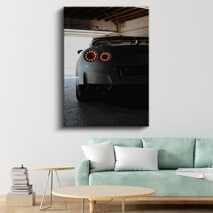 Nissan GT-R - Japon Performans Canavarı Kanvas Tablo