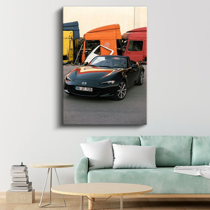 Mazda MX-5 - Klasik Roadster Tasarımı ile Açık Hava Sürüş Keyfi Kanvas Tablo