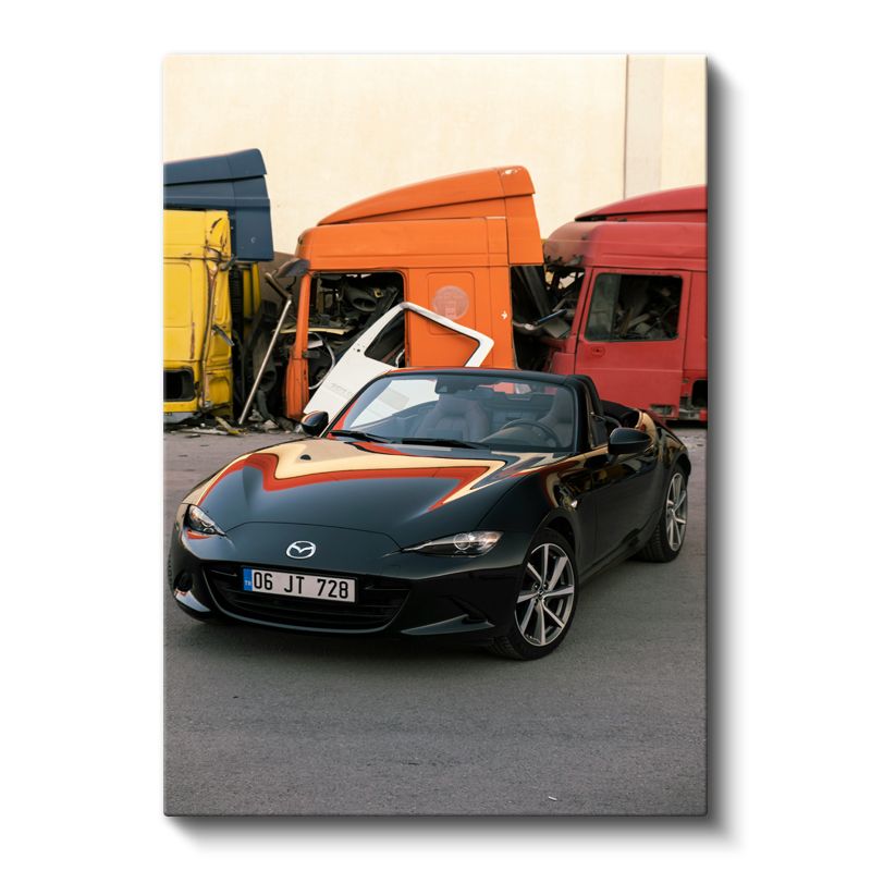 Mazda MX-5 - Klasik Roadster Tasarımı ile Açık Hava Sürüş Keyfi Kanvas Tablo
