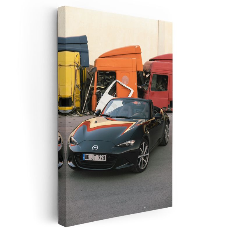 Mazda MX-5 - Klasik Roadster Tasarımı ile Açık Hava Sürüş Keyfi Kanvas Tablo