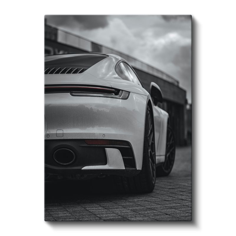 Porsche 911 - Arka Görünüm Spor Otomobil Kanvas Tablo
