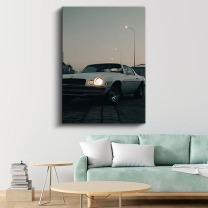 Chevrolet Camaro - Klasik Amerikan Muscle Car Efsanesi Kanvas Tablo