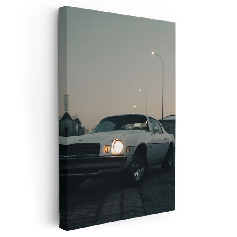 Chevrolet Camaro - Klasik Amerikan Muscle Car Efsanesi Kanvas Tablo