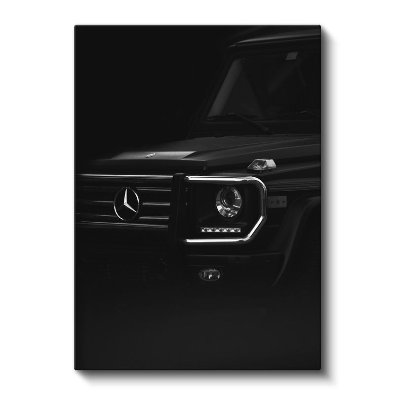 Mercedes G-Class - Karanlıkta Parlayan Lüks SUV Kanvas Tablo