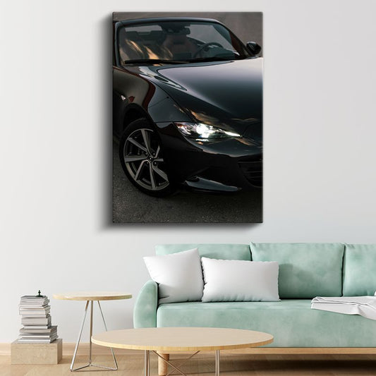 Mazda MX-5 - Modern Spor Otomobil Zarafeti Kanvas Tablo