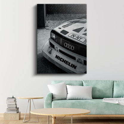 Audi Quattro - Ralli Efsanesi Yarış Ruhu Kanvas Tablo