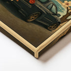 Dikey Kanvas Tablo Nissan Skyline R34 Godzilla Temalı Nissan Skyline Tablosu Ev Ofis Duvar Dekoru