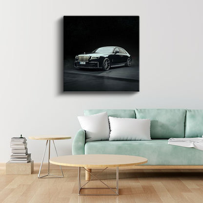 Rolls-Royce Ghost - Lüks Sedan Zarafeti Kanvas Tablo