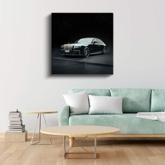 Rolls-Royce Ghost - Lüks Sedan Zarafeti Kanvas Tablo