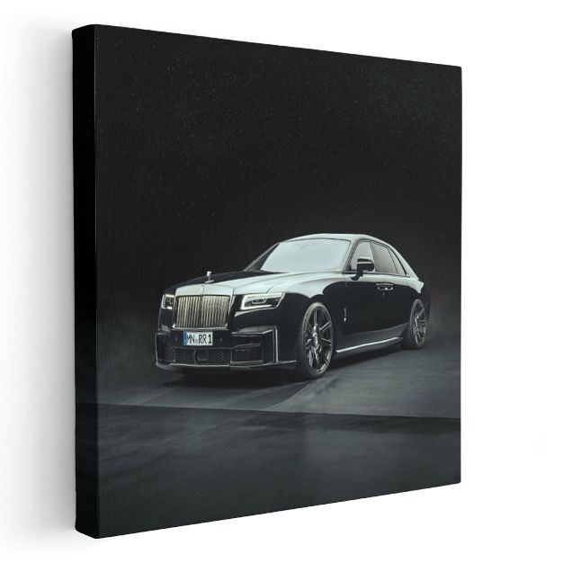 Rolls-Royce Ghost - Lüks Sedan Zarafeti Kanvas Tablo