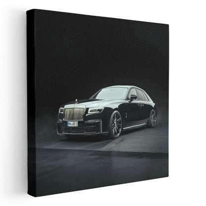 Rolls-Royce Ghost - Lüks Sedan Zarafeti Kanvas Tablo