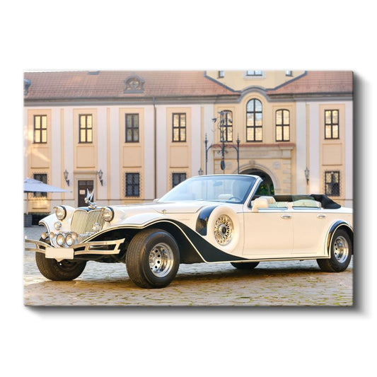 Klasik Excalibur - Beyaz Üstü Açılabilir Lüks Kanvas Tablo