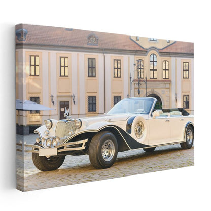 Klasik Excalibur - Beyaz Üstü Açılabilir Lüks Kanvas Tablo