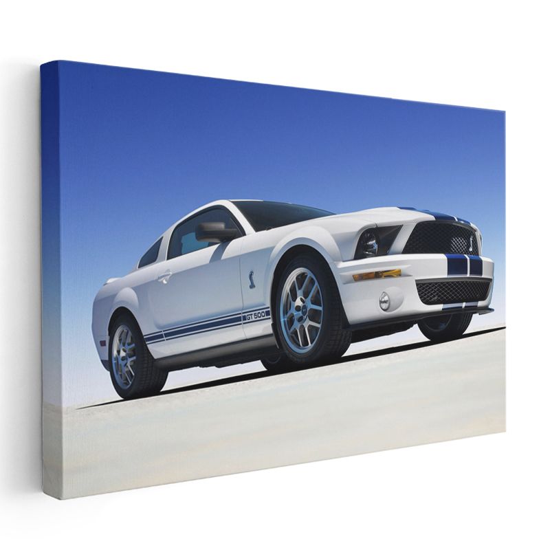 Ford Mustang Shelby GT500 - Amerikan Muscle Efsanesi Kanvas Tablo