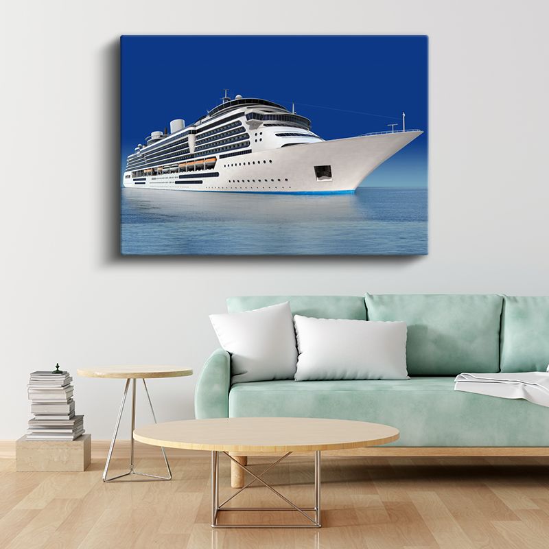 Lüks Yolcu Gemisi - Denizlerin Görkemli Devi Kanvas Tablo