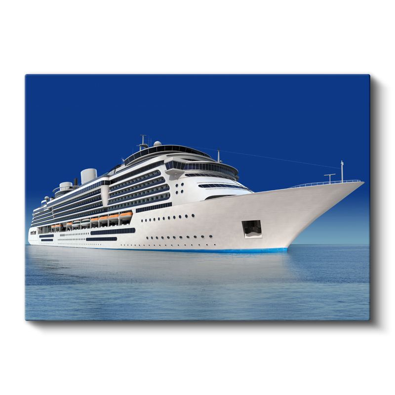 Lüks Yolcu Gemisi - Denizlerin Görkemli Devi Kanvas Tablo