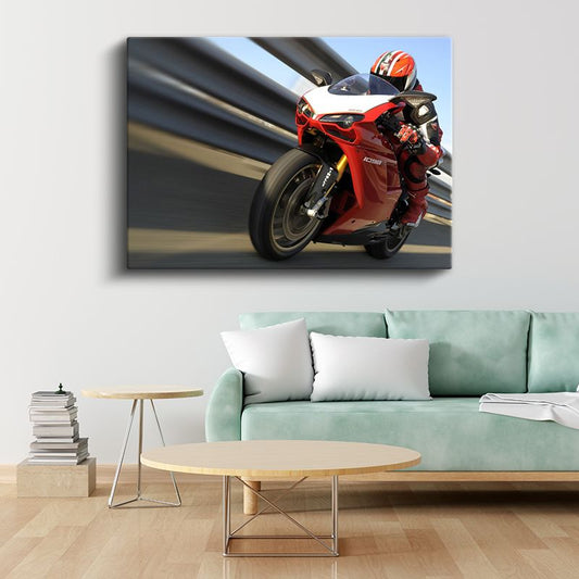 Ducati 1098 - Hız Tutkunlarının Rüyası Kanvas Tablo