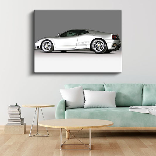 Ferrari 360 Modena - İtalyan Süper Spor Otomobili Kanvas Tablo