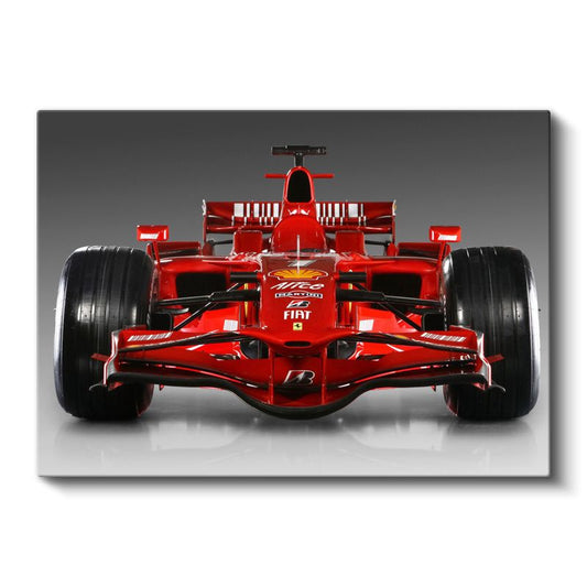 Ferrari F1 - Kırmızı Yarış Otomobili Kanvas Tablo
