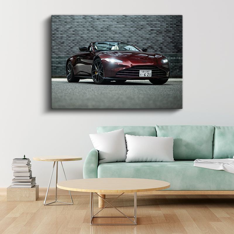 Aston Martin Vantage - İngiliz Lüks Spor Otomobil Kanvas Tablo