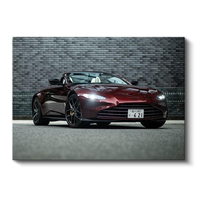 Aston Martin Vantage - İngiliz Lüks Spor Otomobil Kanvas Tablo
