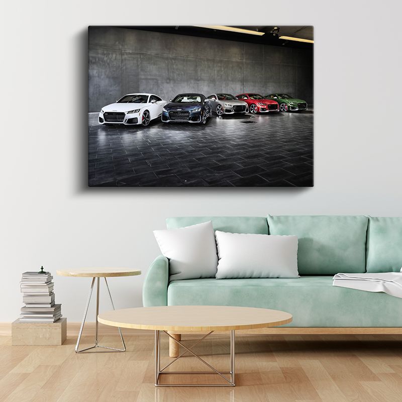 Audi TT Koleksiyonu - Alman Spor Otomobil Serisi Kanvas Tablo