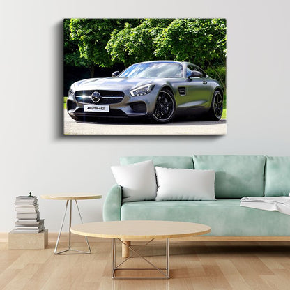 Mercedes-AMG GT - Alman Performans Otomobili Kanvas Tablo