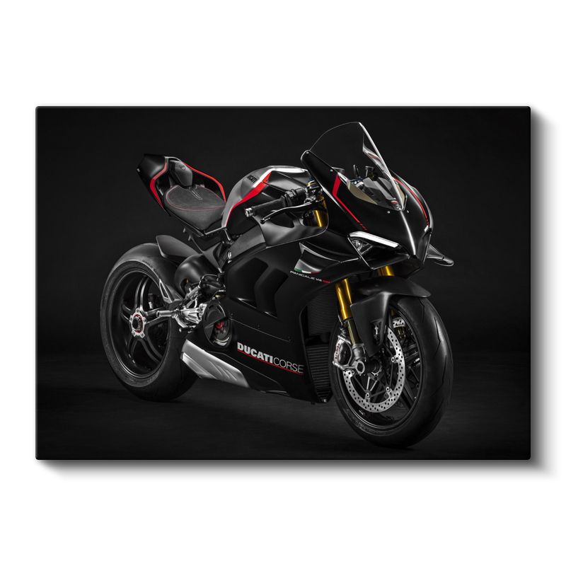 Ducati Panigale V4 - İtalyan Yarış Motosikleti Kanvas Tablo