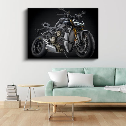 Ducati Streetfighter V4 - Modern Naked Performans Motosikleti Kanvas Tablo