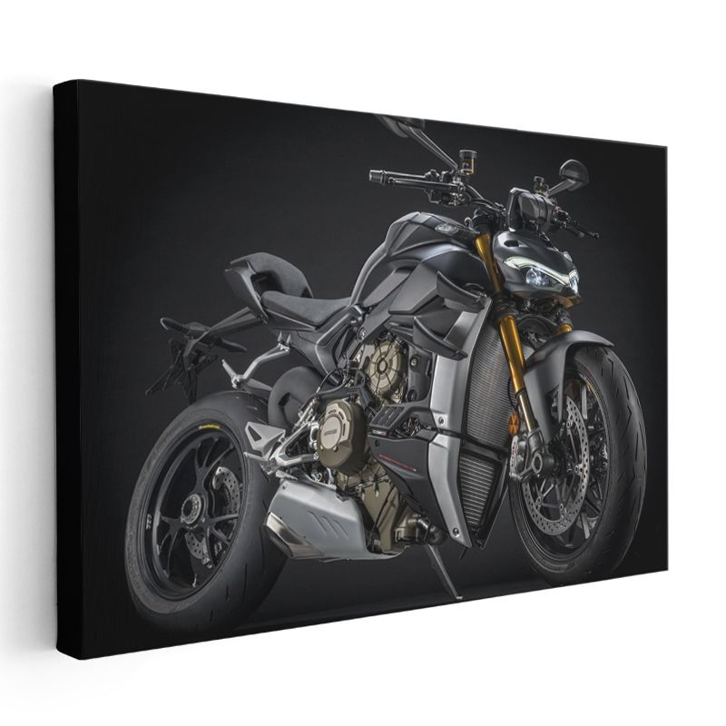 Ducati Streetfighter V4 - Modern Naked Performans Motosikleti Kanvas Tablo
