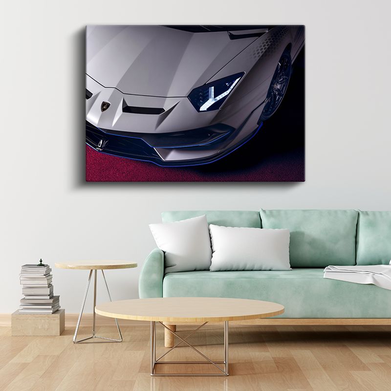 Lamborghini Aventador - Ön Tasarım Detayları Kanvas Tablo