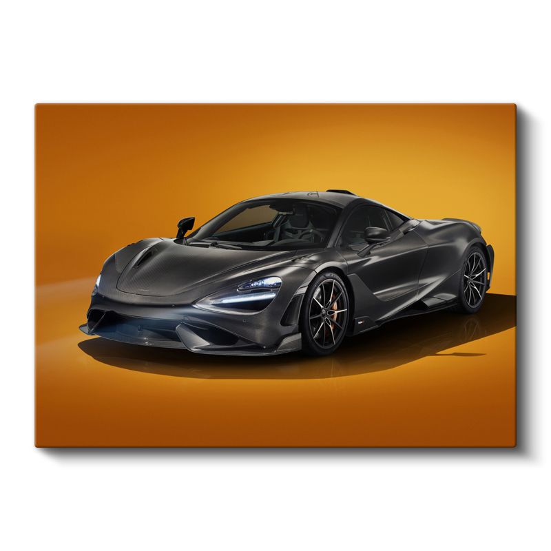 McLaren 720S - Karbon Fiber Gövdeli Premium Süper Otomobil Kanvas Tablo