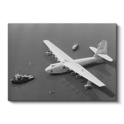 Hughes H-4 Hercules - Efsanevi Deniz Uçağı Kanvas Tablo