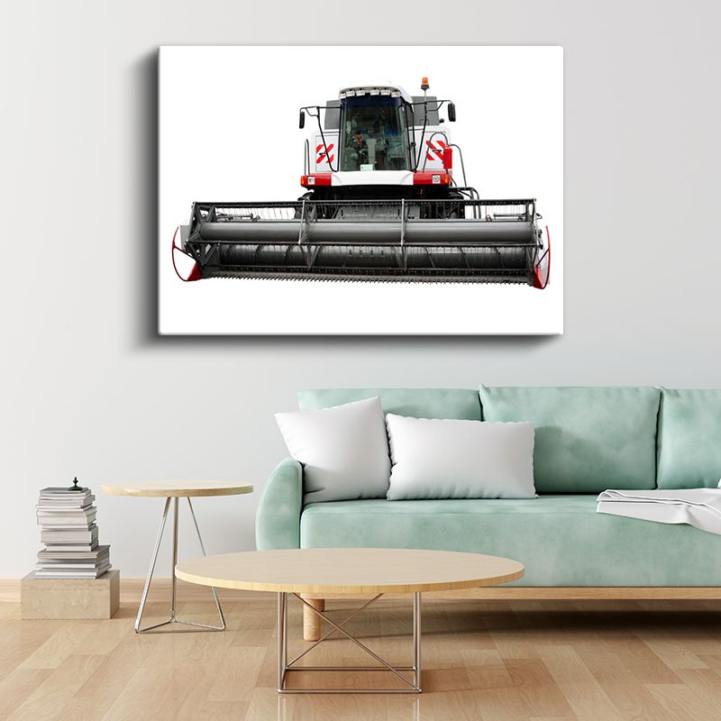 Biçerdöver - Modern Tarım Makinesi Kanvas Tablo