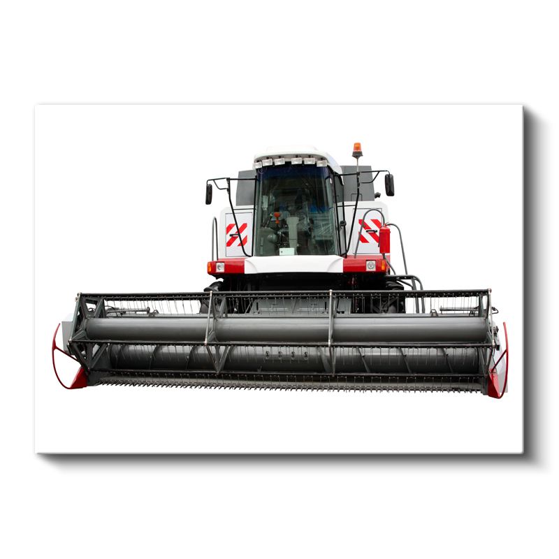 Biçerdöver - Modern Tarım Makinesi Kanvas Tablo