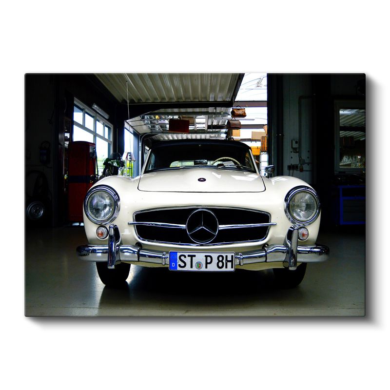 Mercedes Klasik - Zarif Alman Mühendisliği Kanvas Tablo
