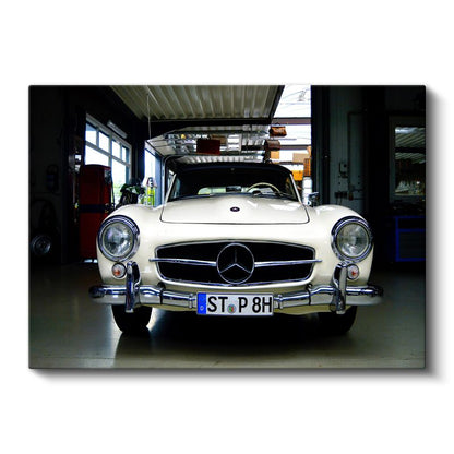 Mercedes Klasik - Zarif Alman Mühendisliği Kanvas Tablo
