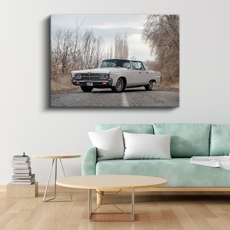 Chrysler Imperial - Klasik Amerikan Sedan Kanvas Tablo