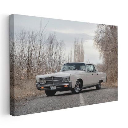 Chrysler Imperial - Klasik Amerikan Sedan Kanvas Tablo