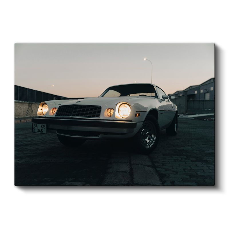 Chevrolet Camaro - Klasik Amerikan Muscle Car Kanvas Tablo
